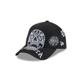 Atlanta Braves Day of the Dead Skull 9FORTY A-Frame Snapback Hat