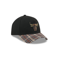 Chicago Bulls Fall Plaid Visor 59FORTY A-Frame Fitted Hat