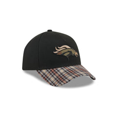 Denver Broncos Fall Plaid Visor 59FORTY A-Frame Fitted Hat