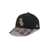 Chicago White Sox Fall Plaid Visor 59FORTY A-Frame Fitted Hat