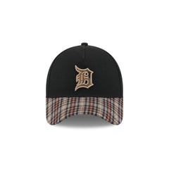 Detroit Tigers Fall Plaid Visor 59FORTY A-Frame Fitted Hat