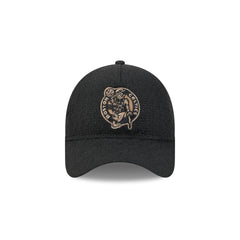 Boston Celtics Camo Logo Boucle 9FORTY A-Frame Unstructured Snapback Hat
