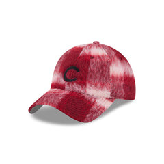 Chicago Cubs Brushed Plaid Casual Classic Adjustable