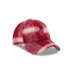 Atlanta Braves Brushed Plaid Casual Classic Adjustable