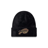 Buffalo Bills Camo Logo Fuzzy Cuff Knit Beanie Hat