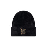 Detroit Tigers Camo Logo Fuzzy Cuff Knit Beanie Hat