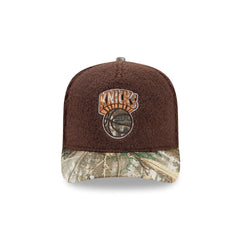Just Caps Hardwood Classics Realtree Camo New York Knicks 59FIFTY A-Frame Fitted Hat