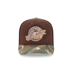 Just Caps Hardwood Classics Realtree Camo Utah Jazz 59FIFTY A-Frame Fitted Hat