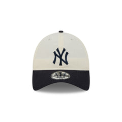 Aim�� Leon Dore New York Yankees Chrome White 9TWENTY Adjustable Hat