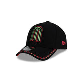 Mexico Baseball Flower 9FORTY A-Frame Snapback Hat