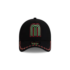Mexico Baseball Flower 9FORTY A-Frame Snapback Hat