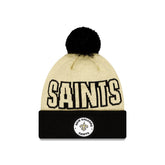 New Orleans Saints 2026 International Games Pom Knit Hat