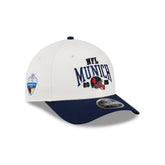 New England Patriots 2026 International Games 9FORTY M-Crown Snapback Hat