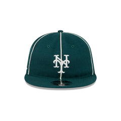 Aim�� Leon Dore New York Mets Piping Green Retro Crown 9FIFTY Adjustable Hat