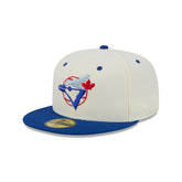 Lost & Found x Toronto Blue Jays Chrome White 59FIFTY Fitted Hat
