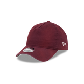 New Era Branded Washed Maroon 9FORTY A-Frame Unstructured Snapback Hat