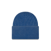 New Era Branded Washed Carbon Navy Wide Cuff Beanie Hat