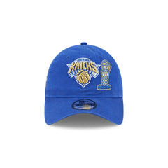 New York Knicks 2026 NBA Ring Ceremony Blue 9TWENTY Adjustable Hat