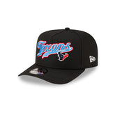 Born x Raised x Houston Texans Script Black 9FIFTY A-Frame Snapback Hat