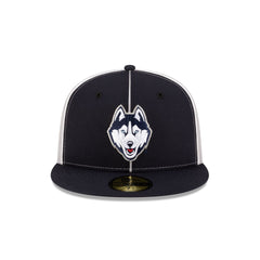Just Caps College Pinwheel Connecticut Huskies 59FIFTY Fitted Hat