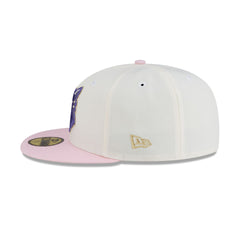 Just Caps Chrome Pink Minnesota Timberwolves 59FIFTY Fitted Hat