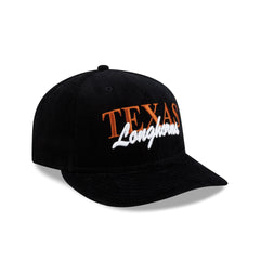 Just Caps Varsity Script Texas Longhorns 59FIFTY Fitted Hat