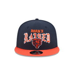 Born x Raised x Chicago Bears Two-Tone 9FIFTY Snapback Hat