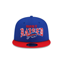 Born x Raised x Buffalo Bills Two-Tone 9FIFTY Snapback Hat