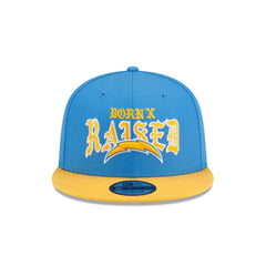 Born x Raised x Los Angeles Chargers Two-Tone 9FIFTY Snapback Hat