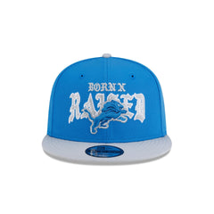 Born x Raised x Detroit Lions Two-Tone 9FIFTY Snapback Hat