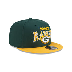 Born x Raised x Green Bay Packers Two-Tone 9FIFTY Snapback Hat