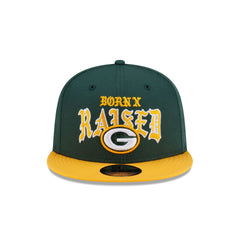 Born x Raised x Green Bay Packers Two-Tone 9FIFTY Snapback Hat