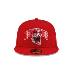 Detroit Red Wings Arch Mask 59FIFTY Fitted Hat