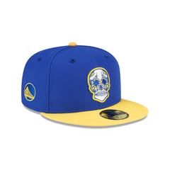 Golden State Warriors Sugar Skull 59FIFTY Fitted Hat
