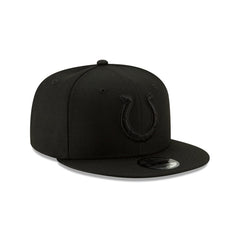 Indianapolis Colts Basic Black On Black 9FIFTY Snapback Hat