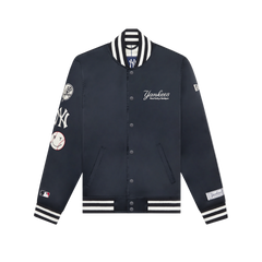 New York or Nowhere x New York Yankees Midnight Satin Jacket