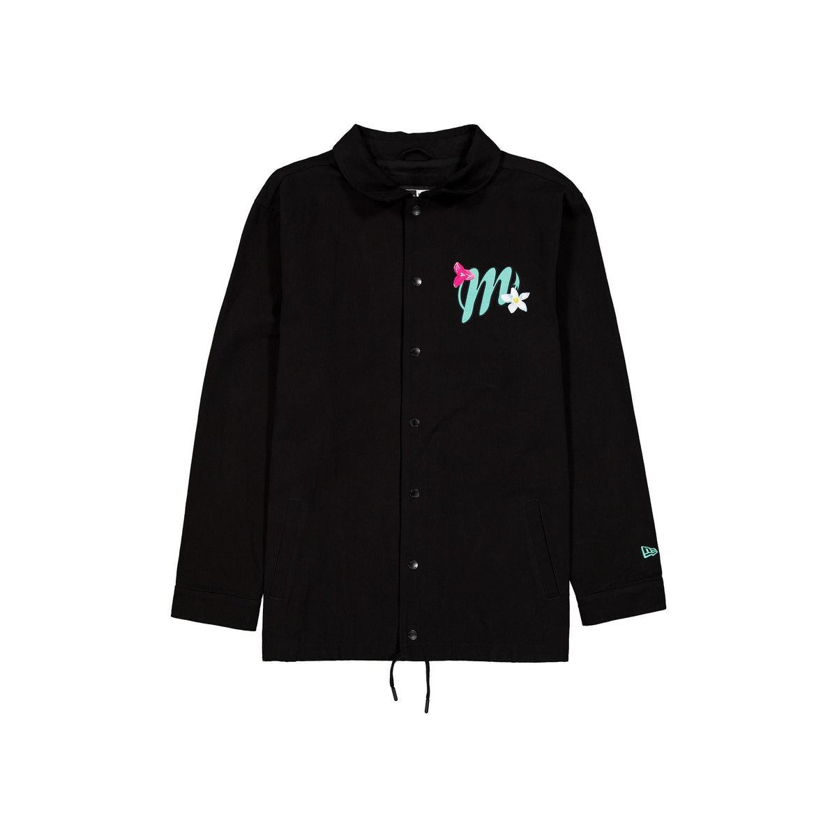 Diablos Rojos del México Black Floral Jacket