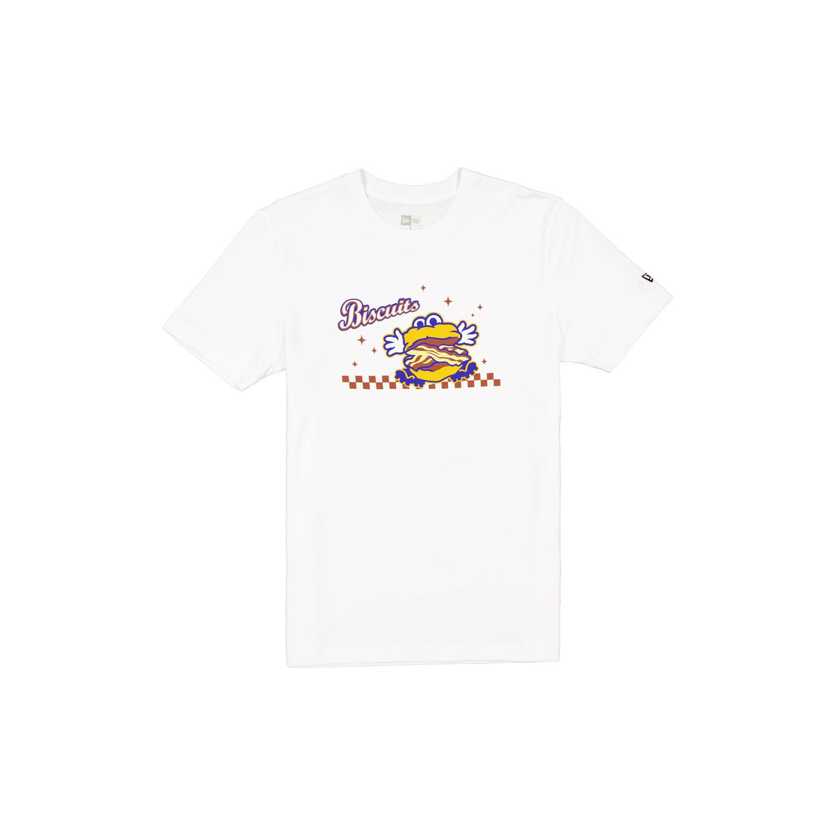 Montgomery Biscuits Theme Night White T-Shirt