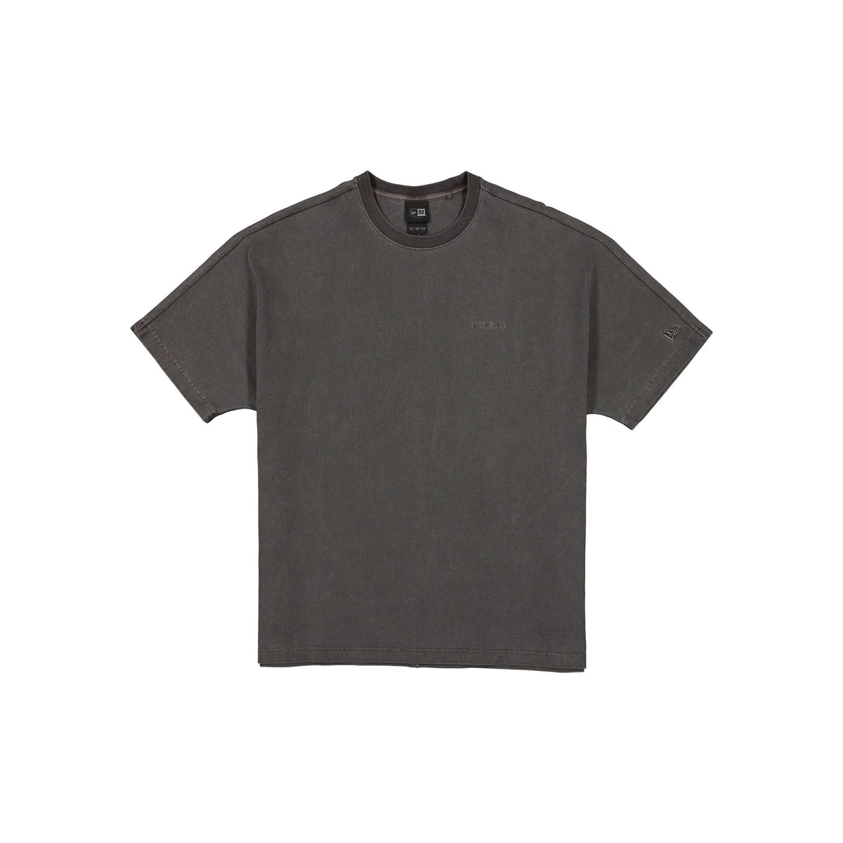 New Era Cap Pigment Dyed Black Oversized T-Shirt