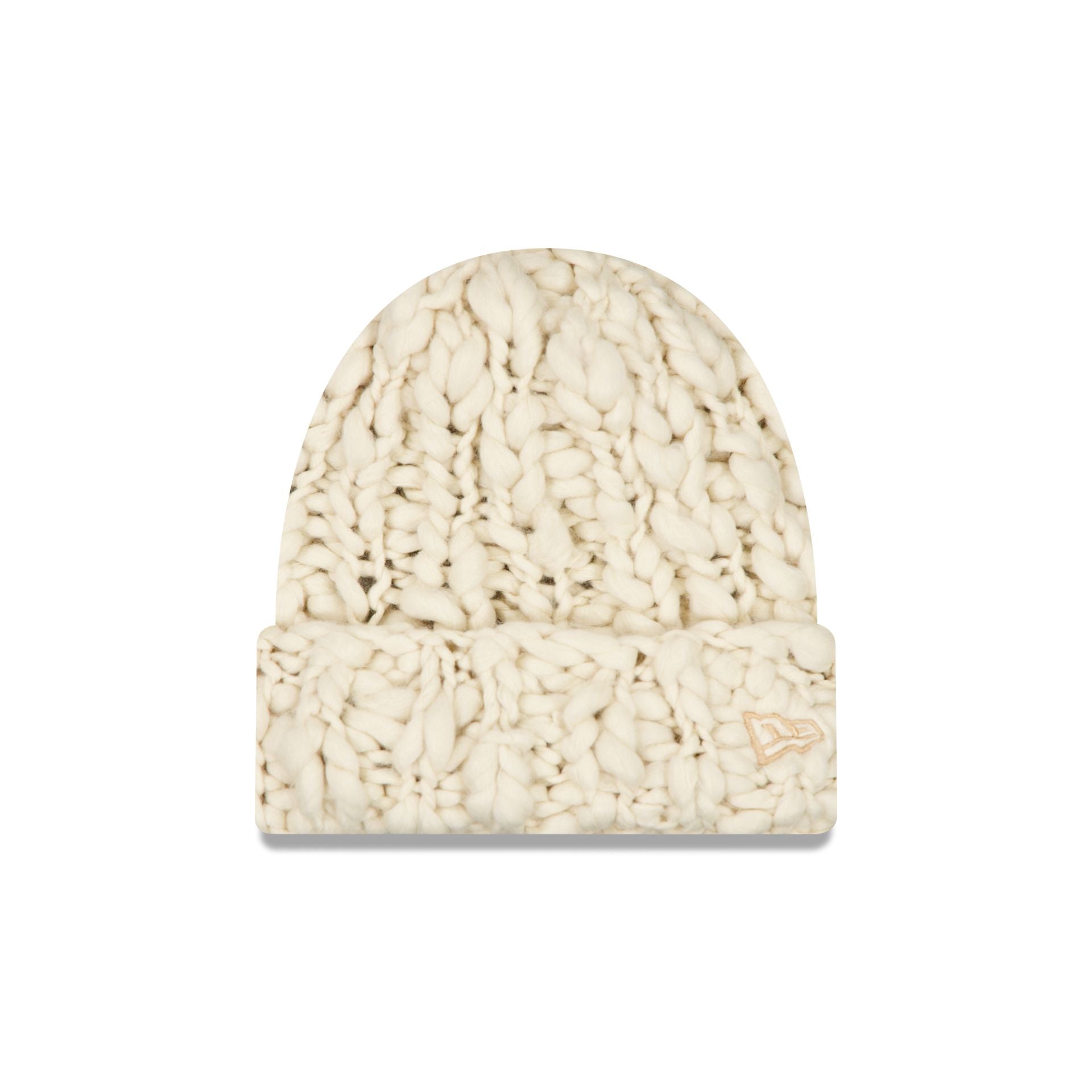 New Era Cap Chunky White Cuff Knit Beanie Hat