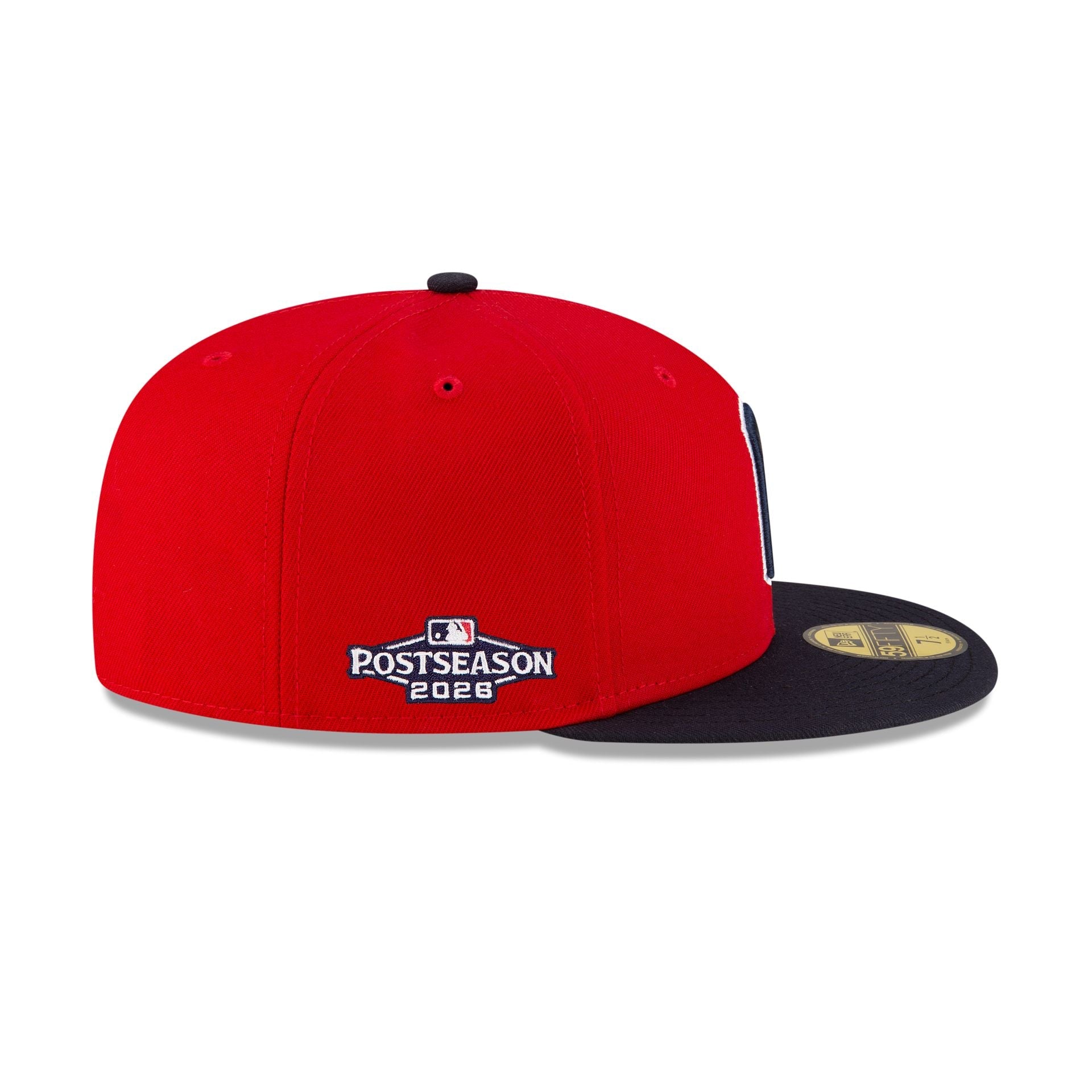 Cleveland Guardians 2026 Postseason Side Patch 59FIFTY Fitted Hat