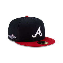 Atlanta Braves 2026 Postseason Side Patch 59FIFTY Fitted Hat