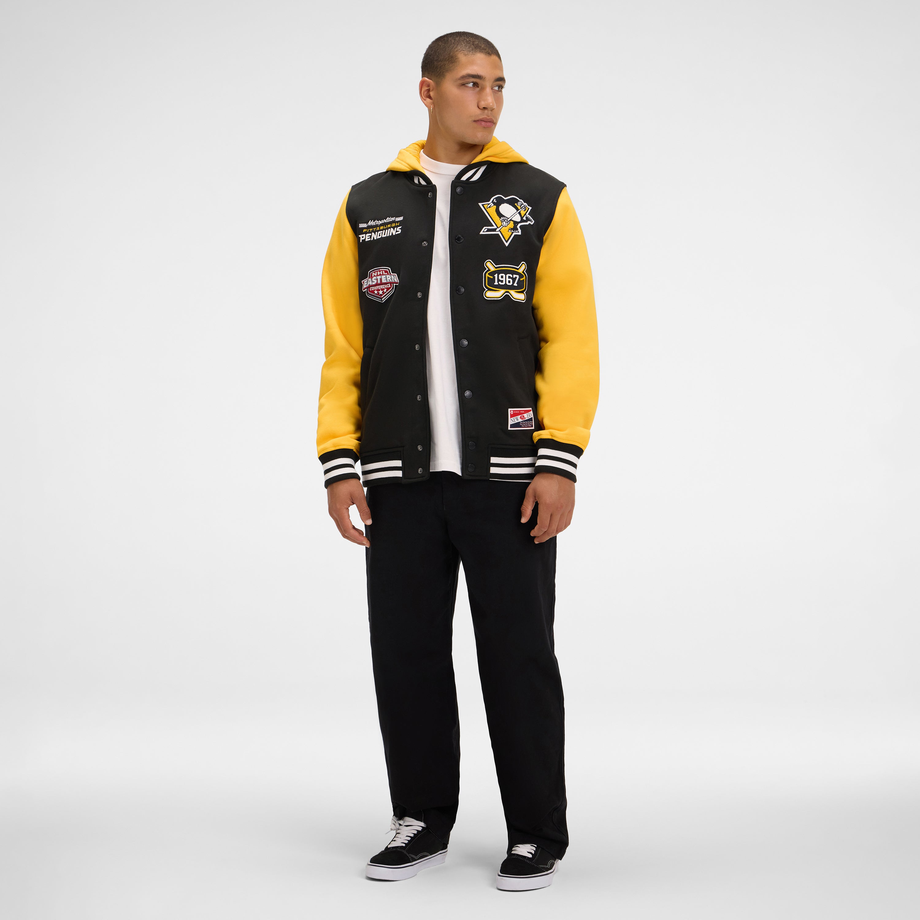 Detroit Red Wings Throwback Black Jacket