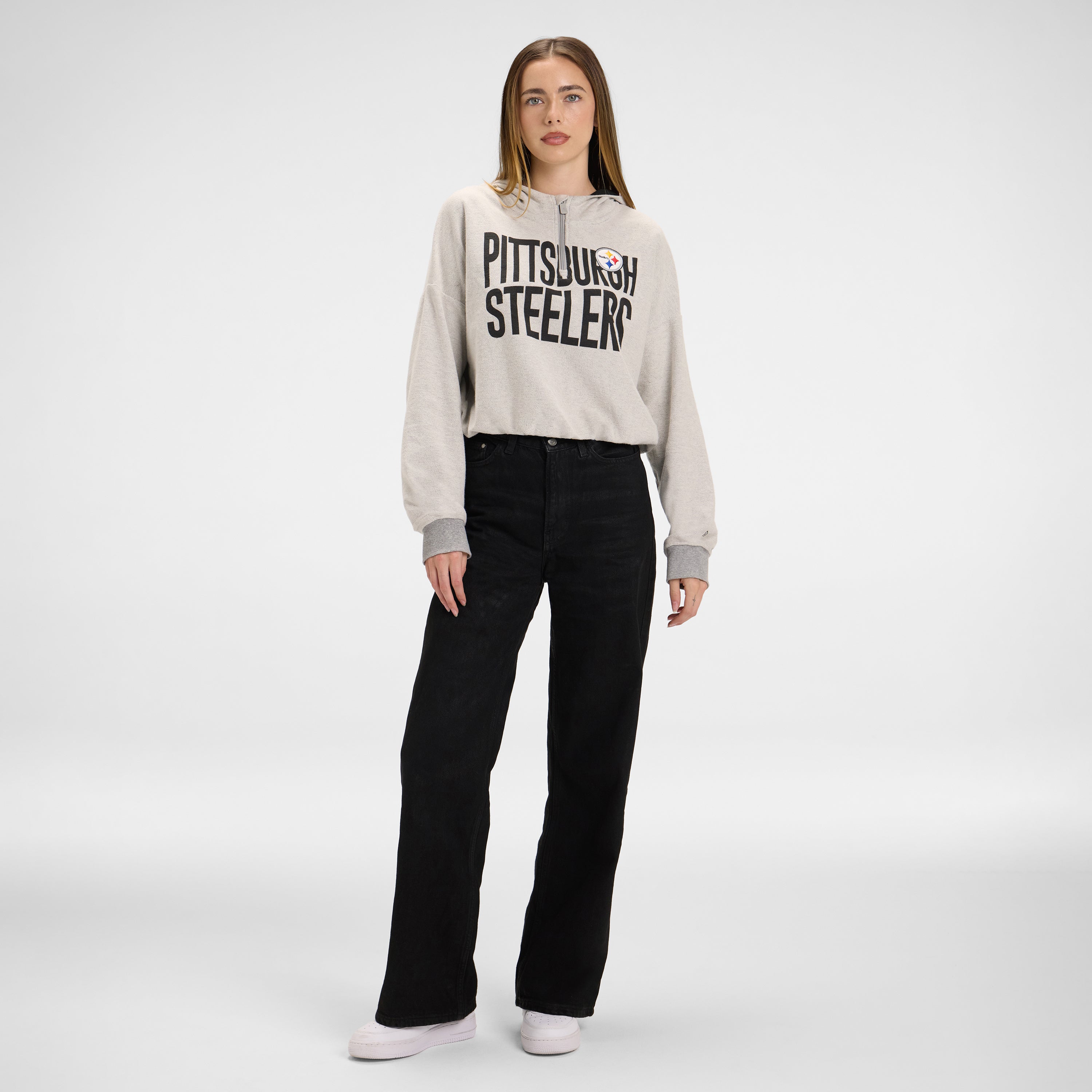 Chicago Bears Sport Night Heather Gray Women's Hoodie
