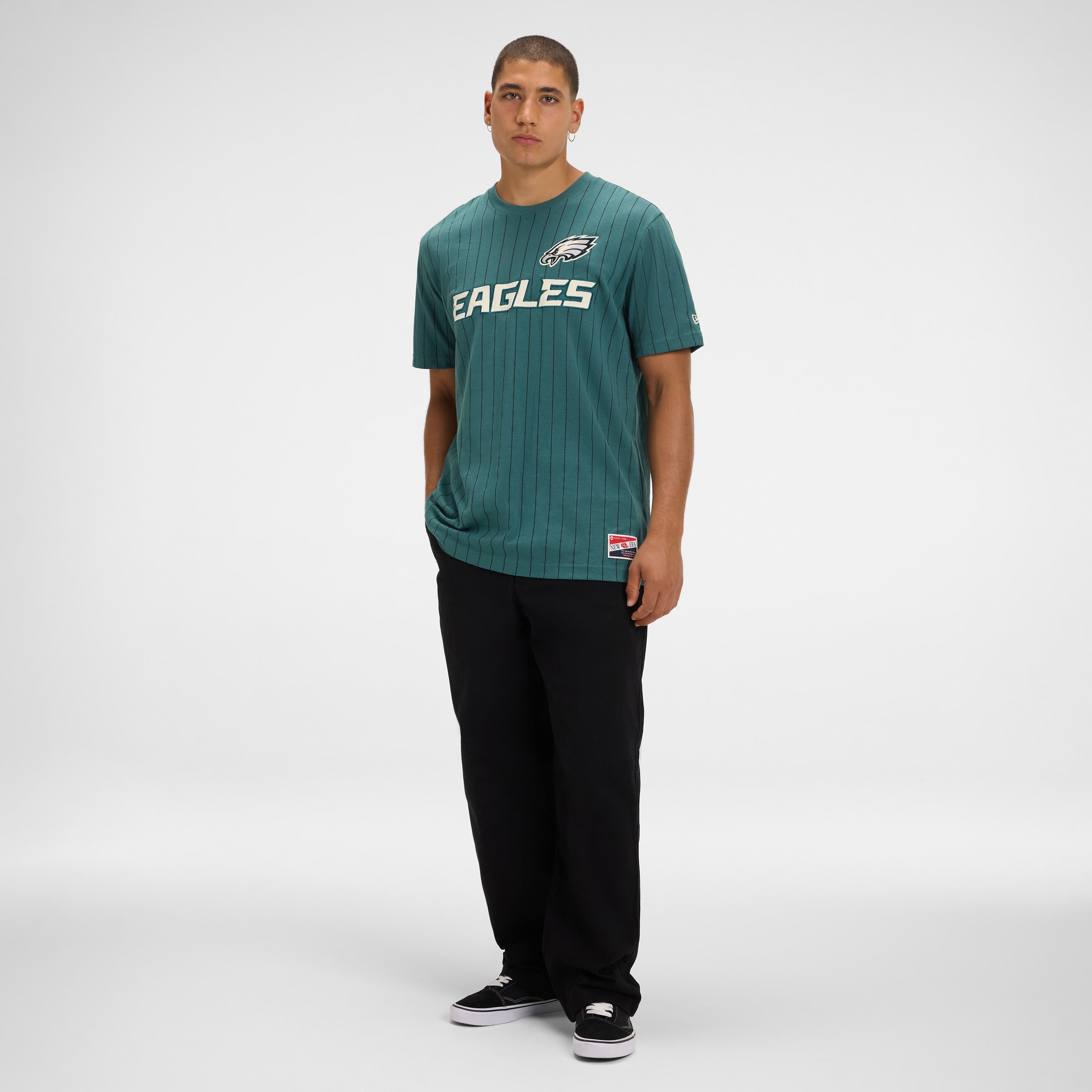 Los Angeles Kings Throwback Retro Pinstripe T-Shirt