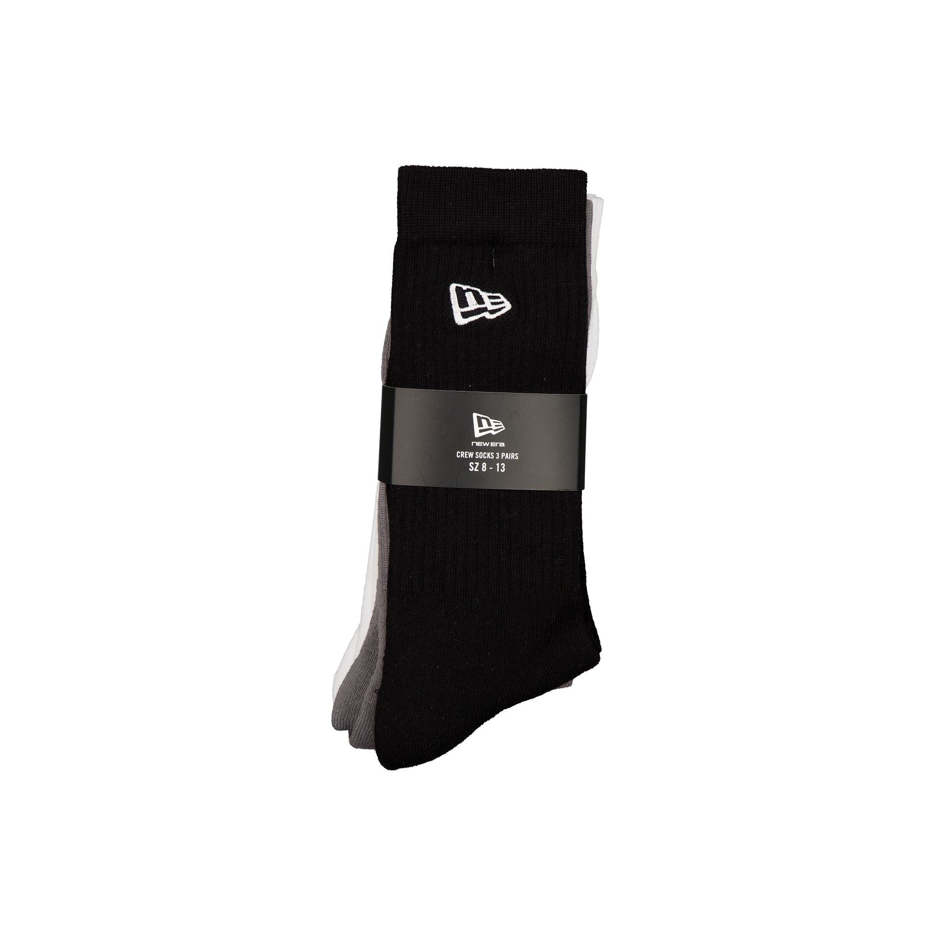 New Era Cap Multi-Color 3-Pack Active Crew Socks