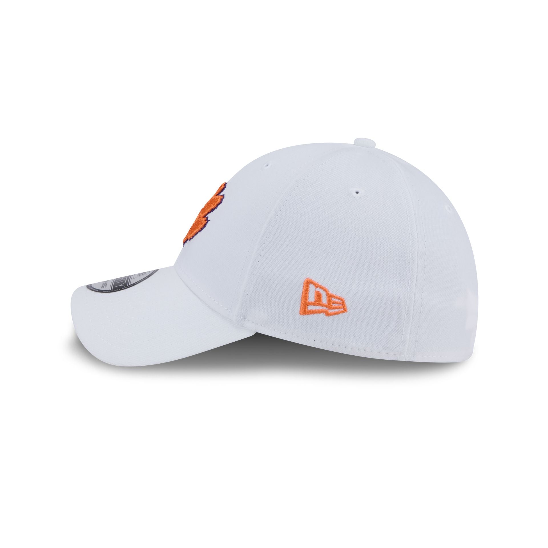 Clemson Tigers Chrome 39THIRTY Stretch Fit Hat