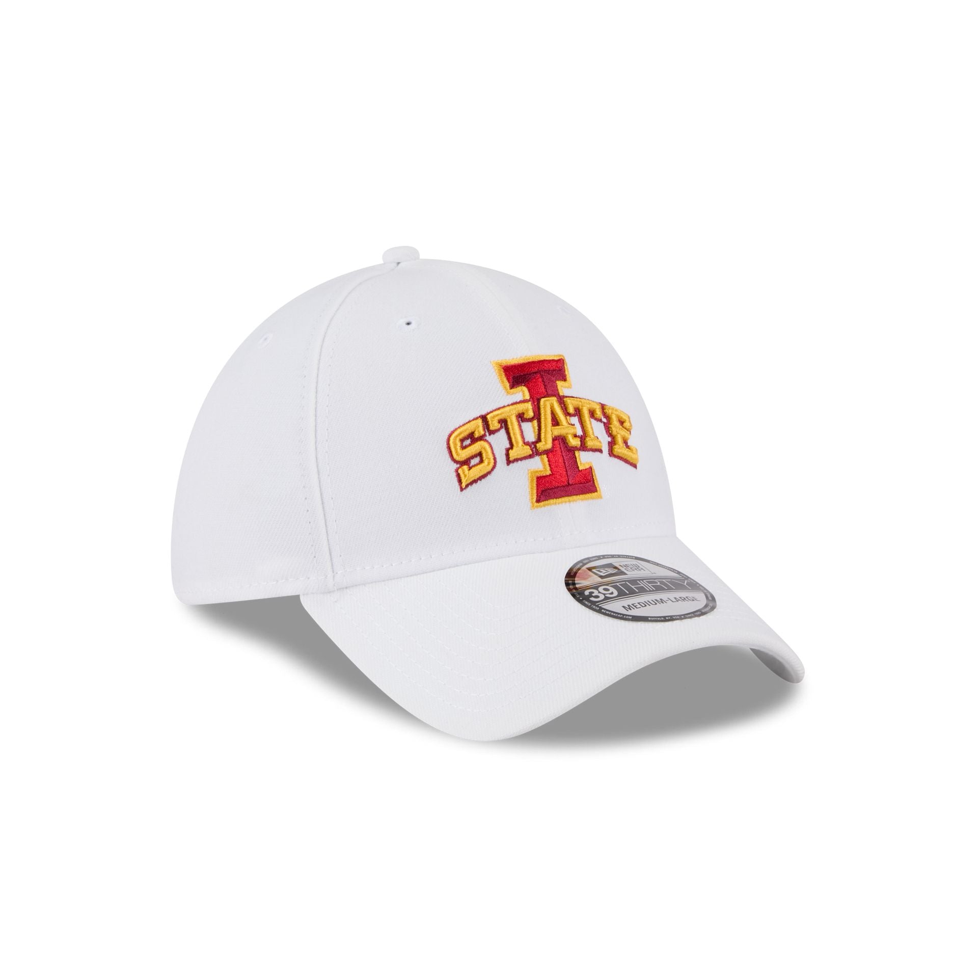 Iowa State Cyclones Optic White 39THIRTY Stretch Fit Hat