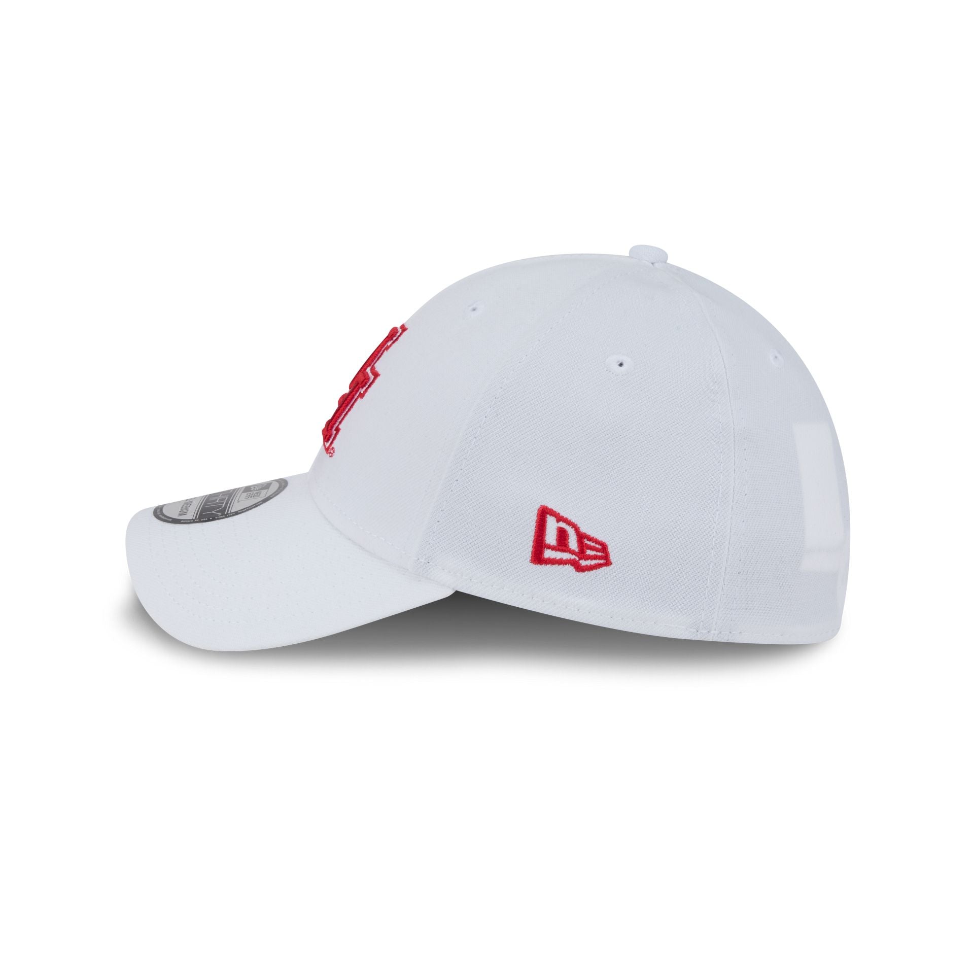 Houston Cougars Optic White 39THIRTY Stretch Fit Hat