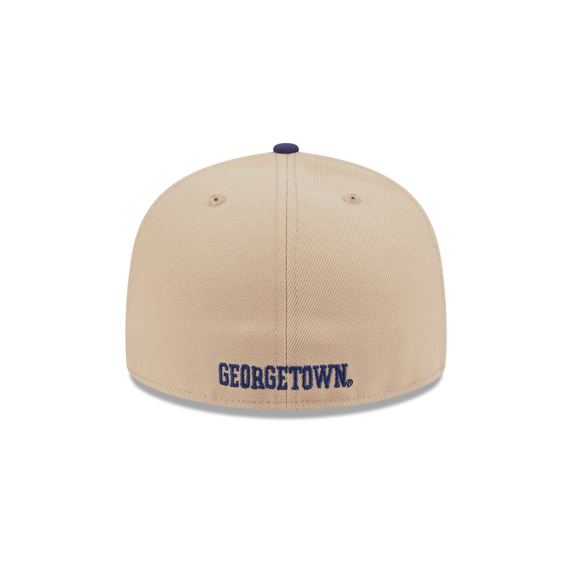 Georgetown Hoyas Camel College Vault 59FIFTY Fitted Hat